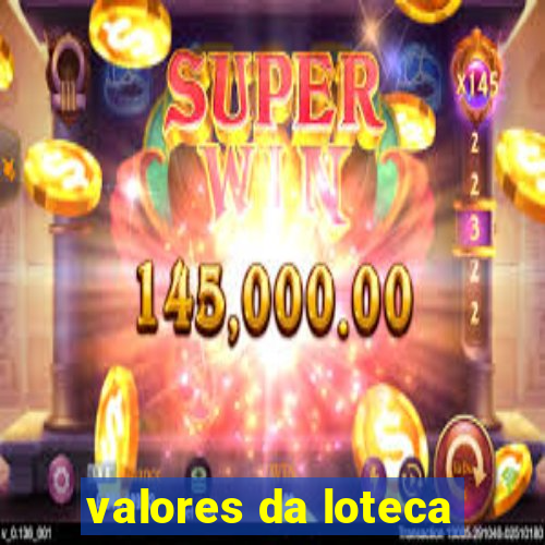 valores da loteca