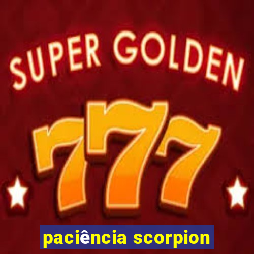 paciência scorpion