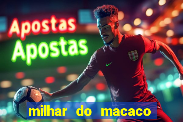 milhar do macaco que mais saem no jogo do bicho