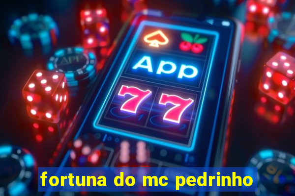 fortuna do mc pedrinho