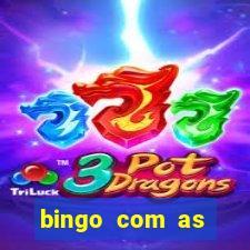 bingo com as letras do alfabeto