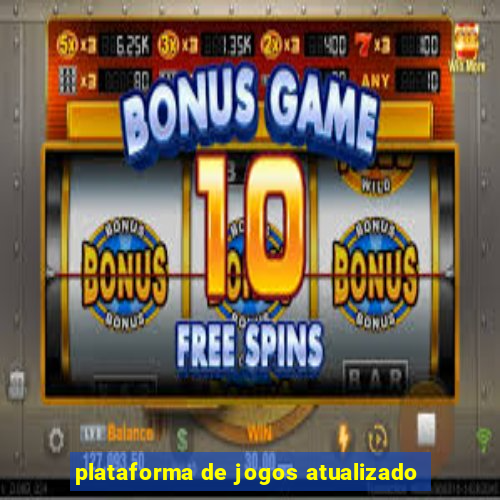 plataforma de jogos atualizado