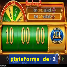 plataforma de 2 reais fortune tiger