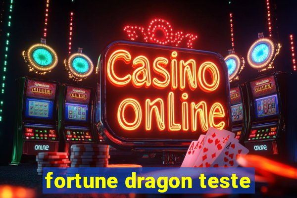 fortune dragon teste