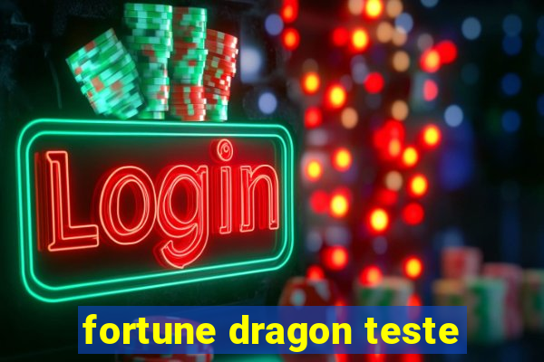 fortune dragon teste