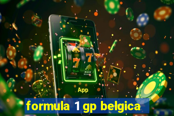 formula 1 gp belgica