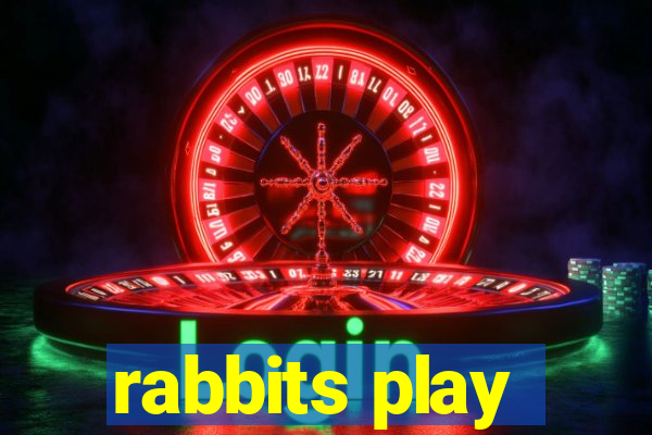 rabbits play