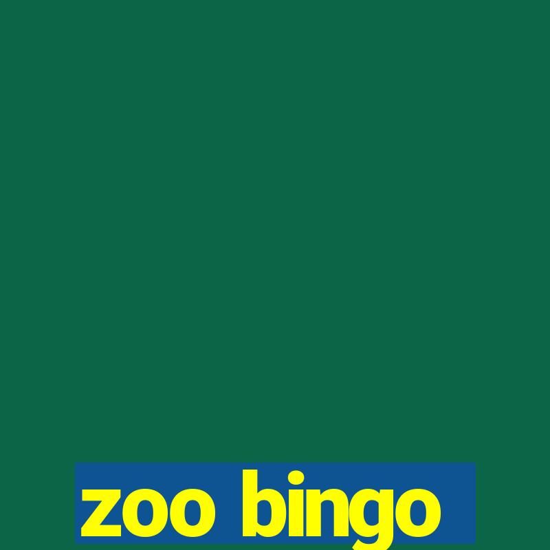 zoo bingo