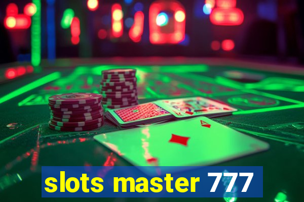 slots master 777