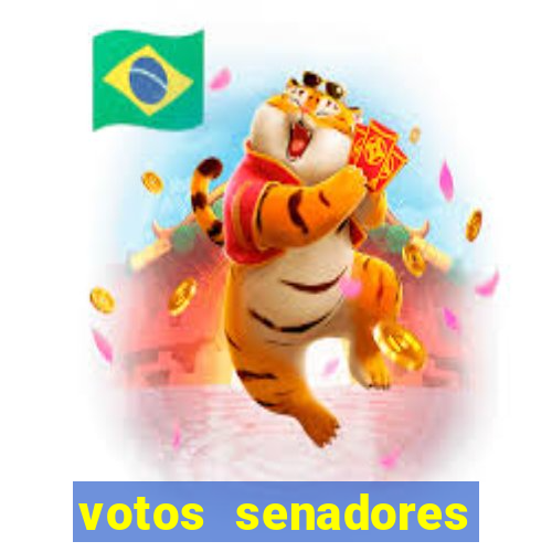 votos senadores impeachment alexandre de moraes