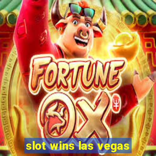 slot wins las vegas