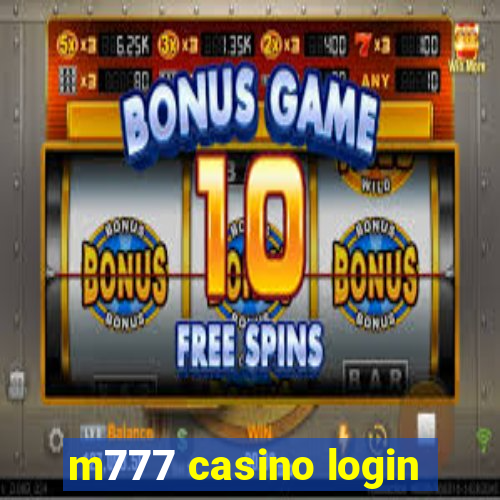 m777 casino login