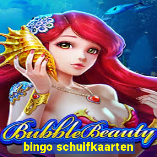 bingo schuifkaarten