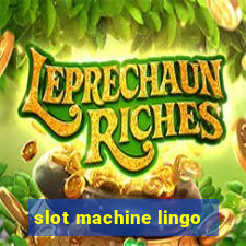 slot machine lingo