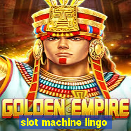 slot machine lingo