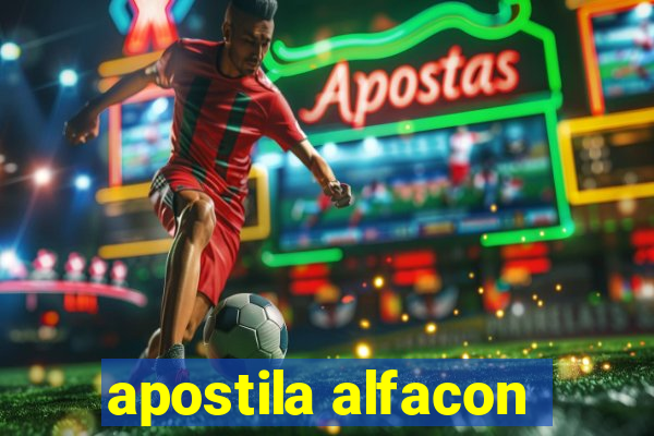 apostila alfacon