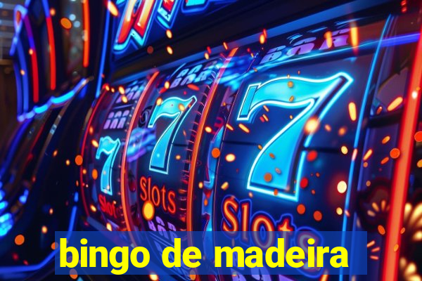 bingo de madeira