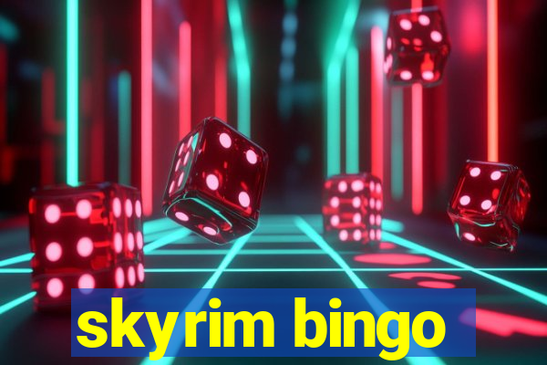 skyrim bingo