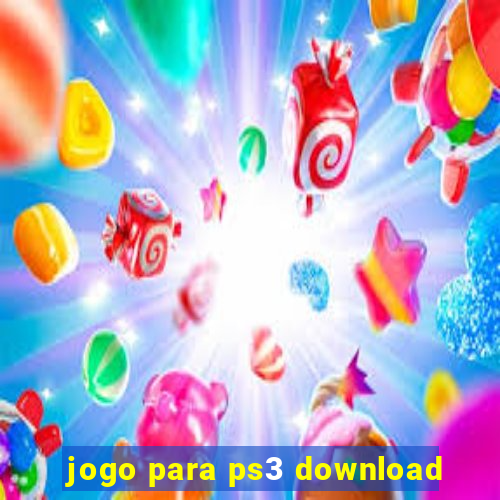 jogo para ps3 download