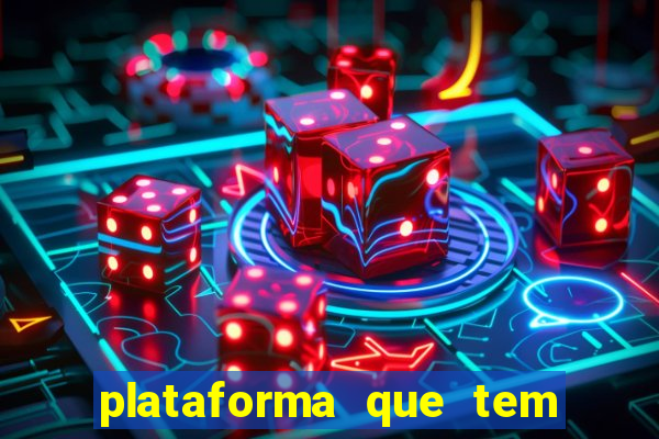 plataforma que tem fortune tiger