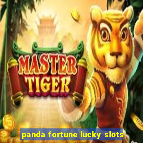 panda fortune lucky slots