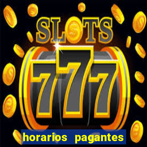 horarios pagantes slots pg