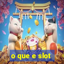 o que e slot