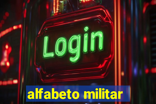 alfabeto militar