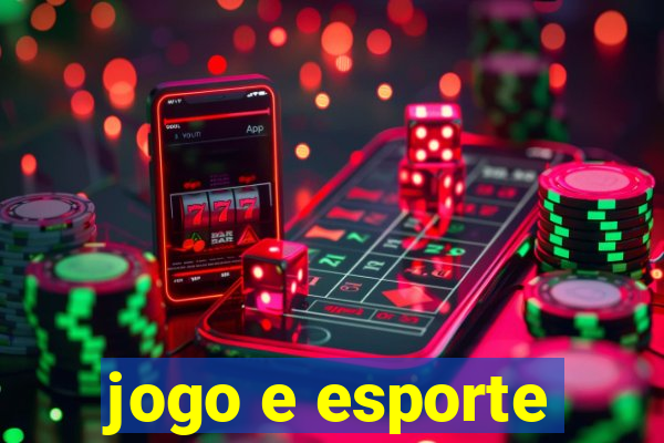 jogo e esporte