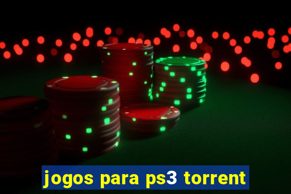 jogos para ps3 torrent