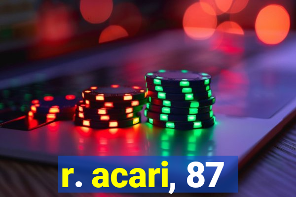 r. acari, 87