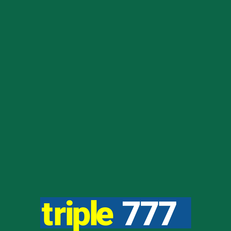 triple 777