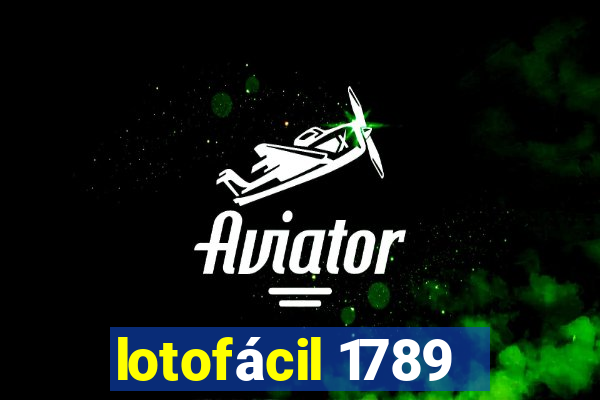 lotofácil 1789