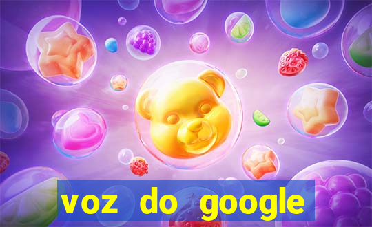 voz do google tradutor homem