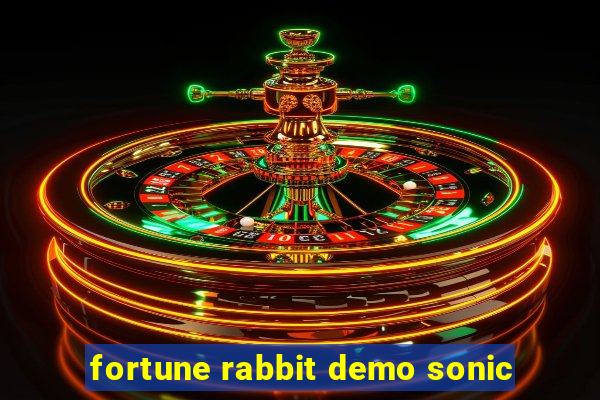 fortune rabbit demo sonic