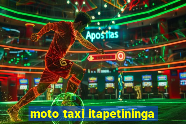 moto taxi itapetininga