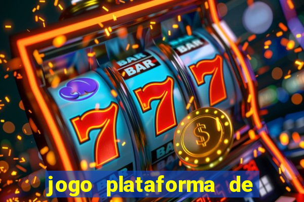 jogo plataforma de 3 reais