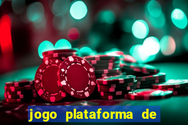 jogo plataforma de 3 reais