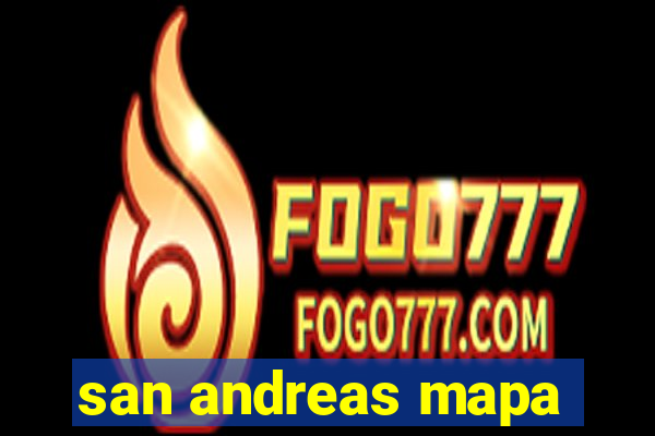 san andreas mapa