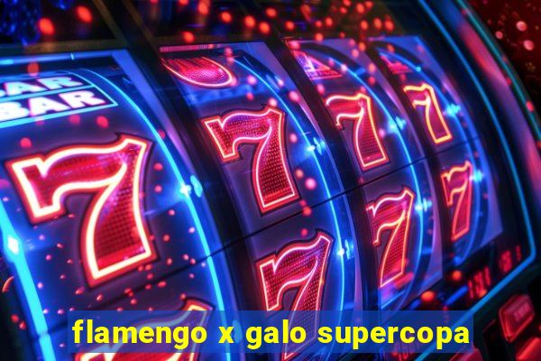 flamengo x galo supercopa