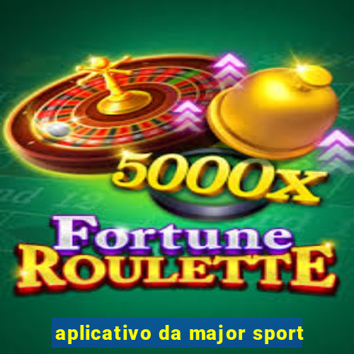 aplicativo da major sport