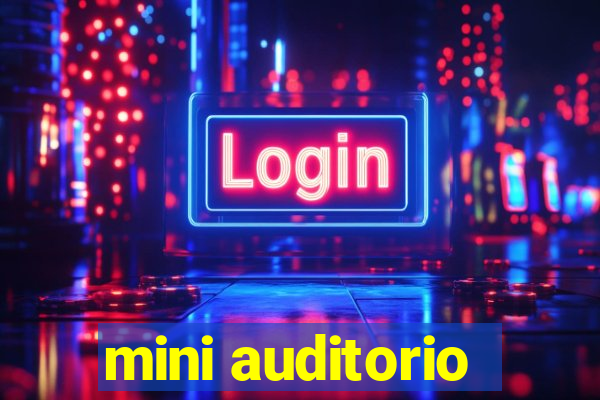 mini auditorio