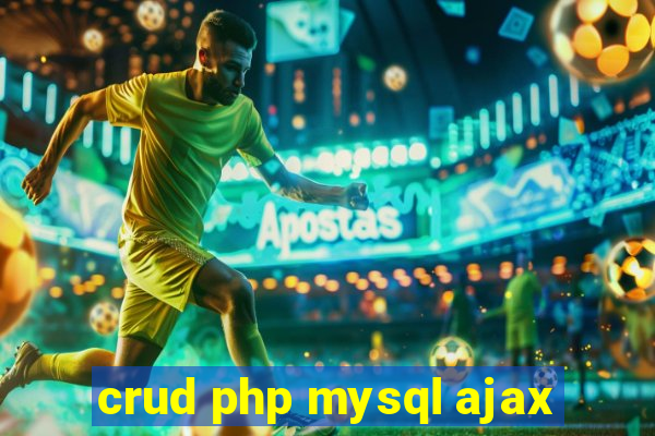 crud php mysql ajax