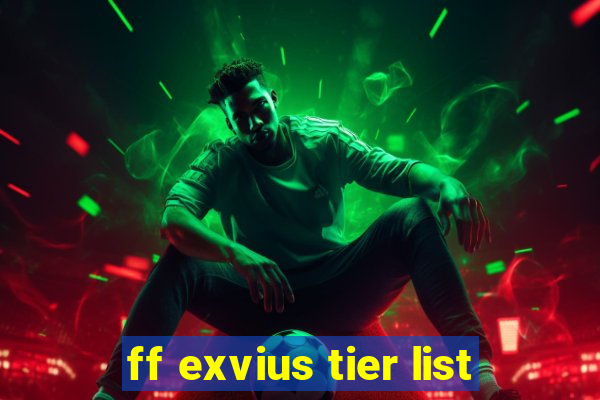 ff exvius tier list