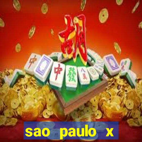 sao paulo x botafogo palpite