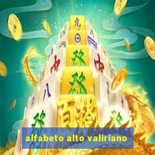 alfabeto alto valiriano