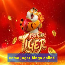 como jogar bingo online