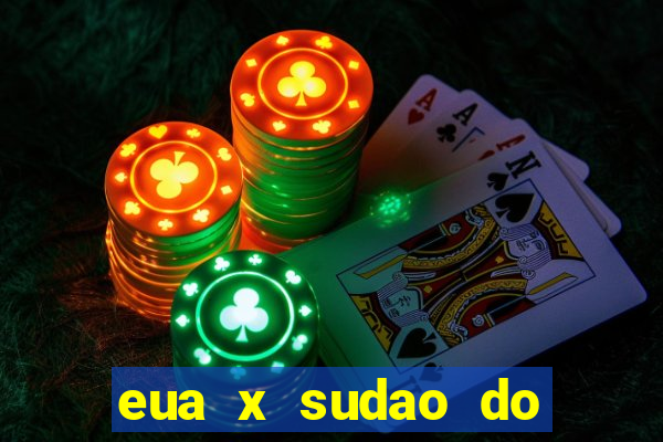 eua x sudao do sul estatisticas