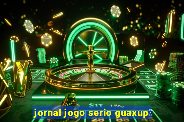 jornal jogo serio guaxup茅