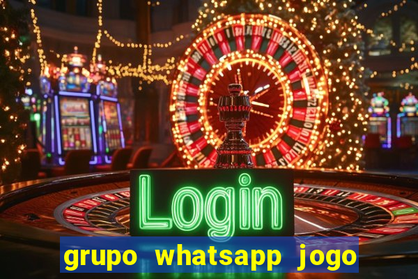 grupo whatsapp jogo do bicho